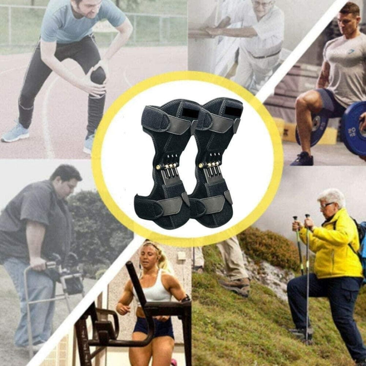 Single Knee Joint Sports Booster Knee Climbing Protection Support Gear Fitness Knee Pads
