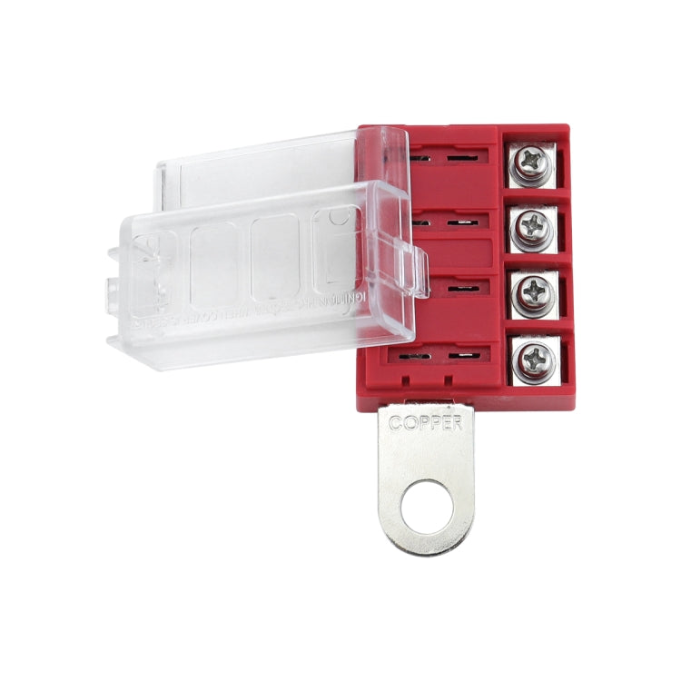 4-way RV Yacht Flame Retardant Waterproof Battery Terminal Fuse Block