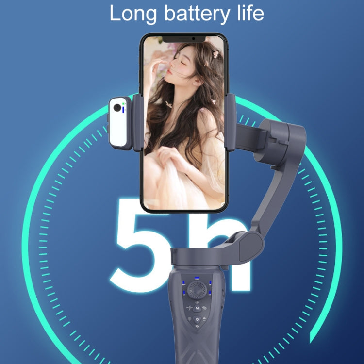 Desiontal F12 Three-Axis Foldable Handheld Stabilizer Mobile Phone Gimbal With AI Face Tracking - Black