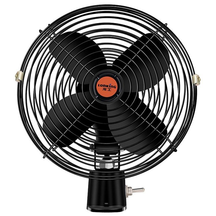 Engineering Car Excavator Strong Cooling High Power Fan, Size: 8 Inch 12V