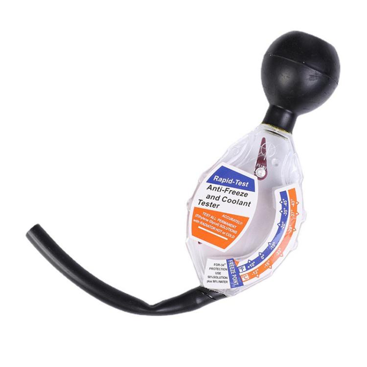 Automobile Suction Type Battery Electrolyte Hydrometer - Black