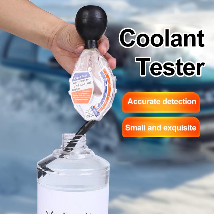 Automobile Suction Type Battery Electrolyte Hydrometer - Black