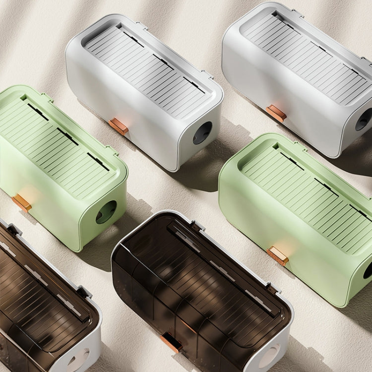 Desktop Cable Storage Box Power Cable Charger Storage Case Dustproof Waterproof Socket Organizer