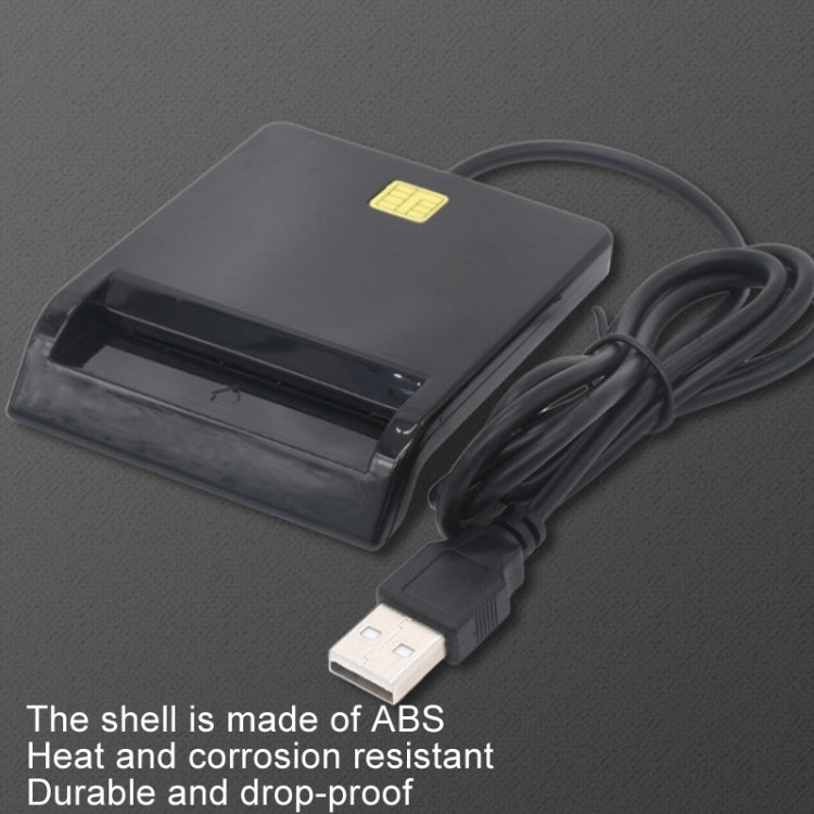 USB 2.0 IC Card / Bank Card / ID Card / SD Card Smart Reader - No Disc