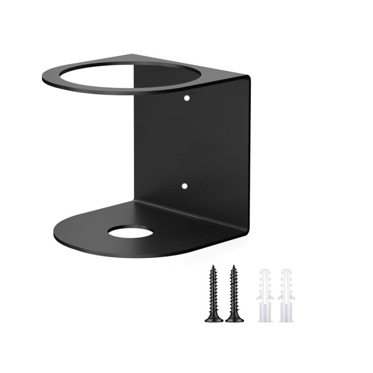 YH003-1 Wall Mounted Metal Single Hole Spray Can Holder For Garage Spray Can Storage