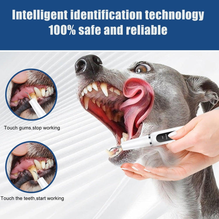 Pet Ultrasonic Teeth Cleaner Dog Electric Teeth Cleaning Tool Home Dentistry Tartar Remover