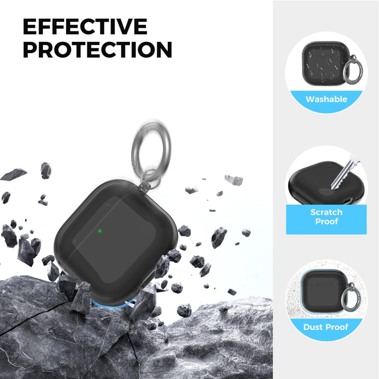 For Airpods 4 AhaStyle WG164 Earphone Anti-Drop TPU Split Protective Case