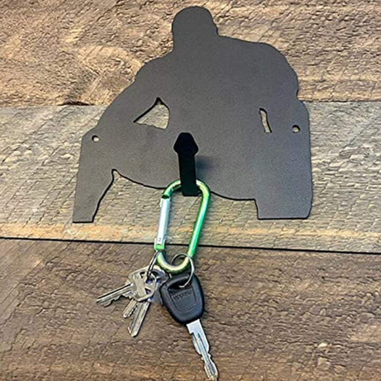 Small Muscle Man Quirky Key Hangers Household Small Items Storage Rack