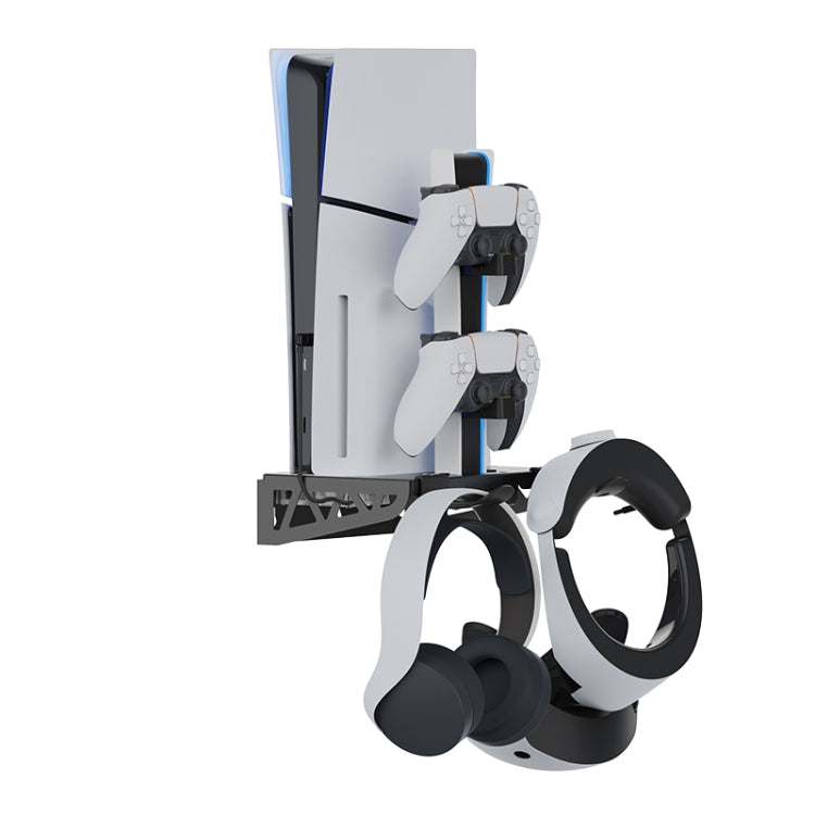 For PS5 Slim / PS5 iplay HBP-545 Wall Mount Charging Bracket - Black