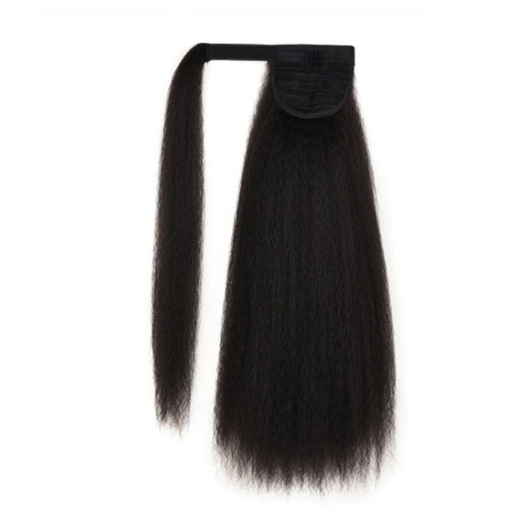 Ladies Explosive-Head Fluffy Long Curly Hair Ponytail Wig, Color: 1B#
