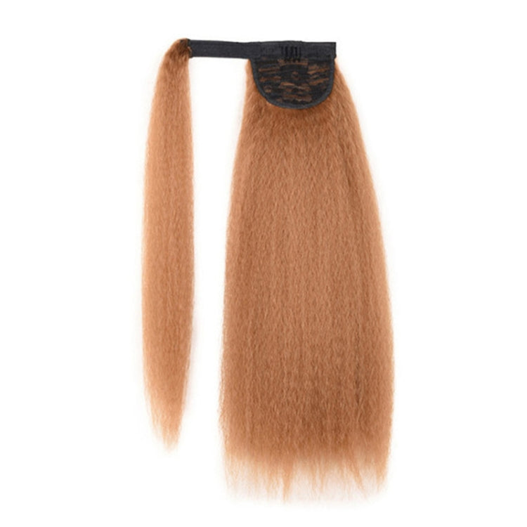 Ladies Explosive-Head Fluffy Long Curly Hair Ponytail Wig, Color: 27#