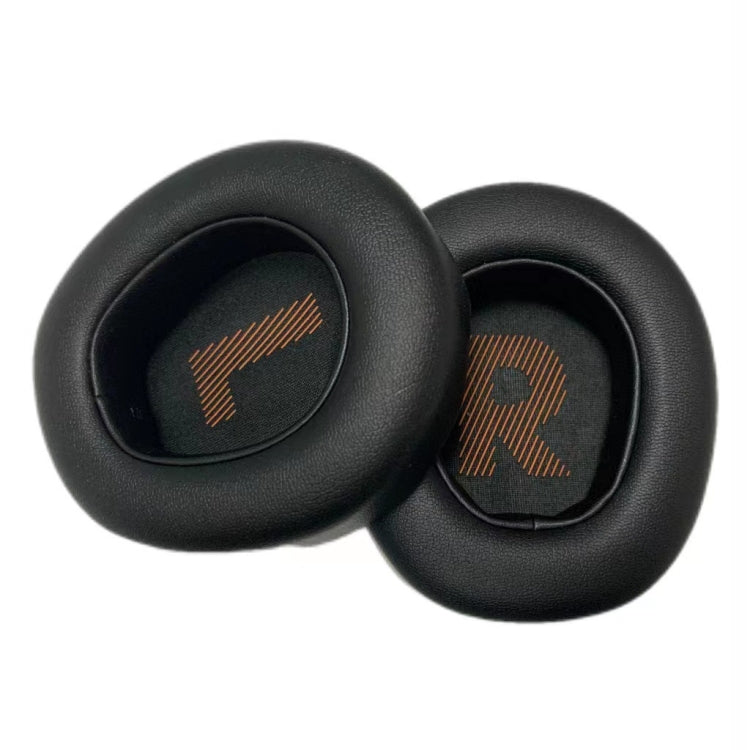 1pair For JBL QUANTUM 400 Headphone Leather Sponge Cover Earmuffs - Black