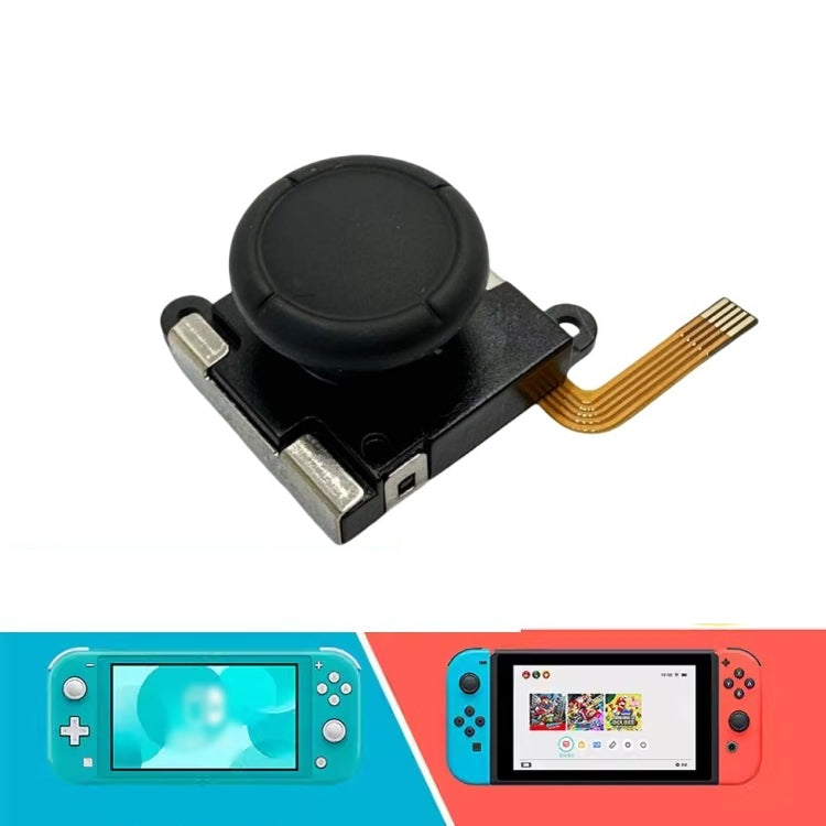 For Nintendo Switch / Lite / OLED TMR Upgraded Hall Joystick No Drifting Electromagnetic Stick - Black