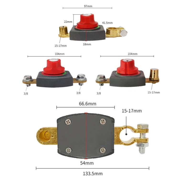 12V/24V Car Battery Negative Disconnect Switch Modification