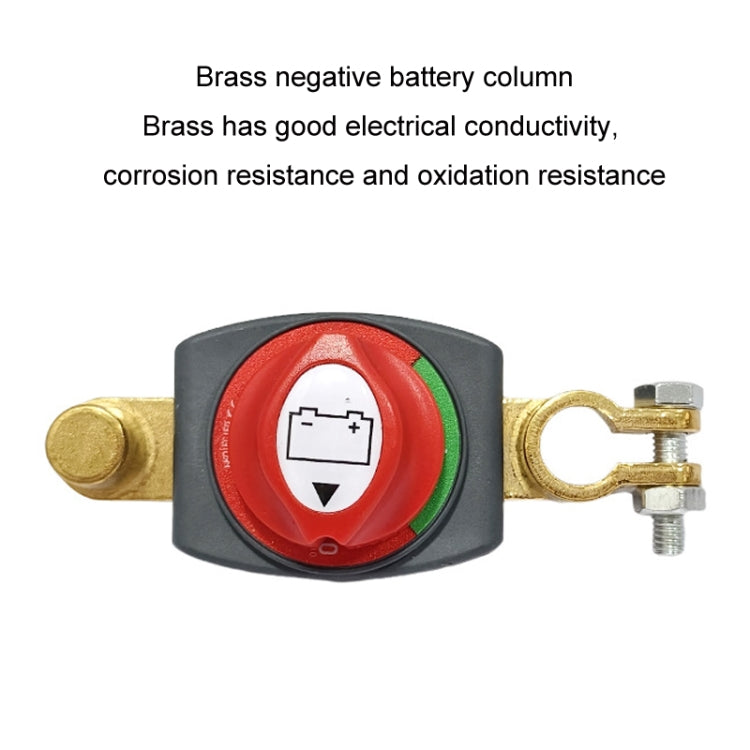 12V/24V Car Battery Negative Disconnect Switch Modification