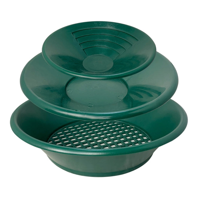 3 In 1  ABS Sifting Classifier Washing Attachment Sand Tray
