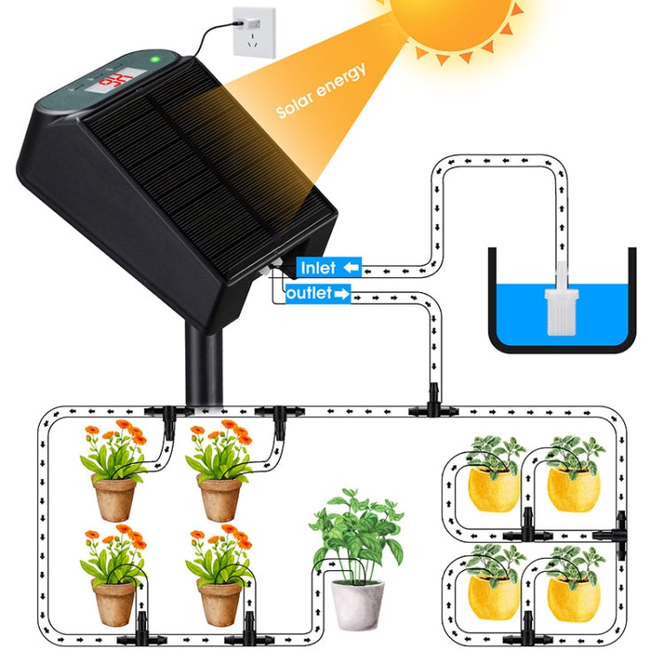 Smart Automatic Solar Timed Wireless Controlled Watering Device - SW15 Set