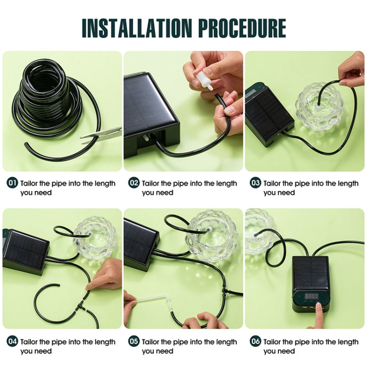 Smart Automatic Solar Timed Wireless Controlled Watering Device - SW15 Set