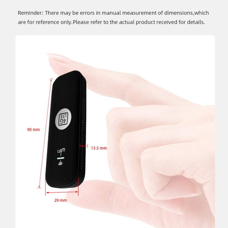 Global Edition 4G UFI LTE WiFi Dongle Wireless Router Plug-in NIC Router