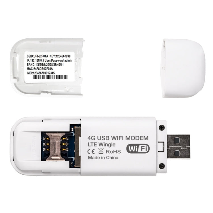 Global Edition 4G UFI LTE WiFi Dongle Wireless Router Plug-in NIC Router