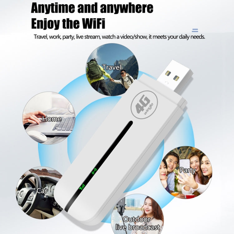 Eurasian Version U8-EU 4G WiFi Dongle USB Plug-In Router Mobile Hotspot