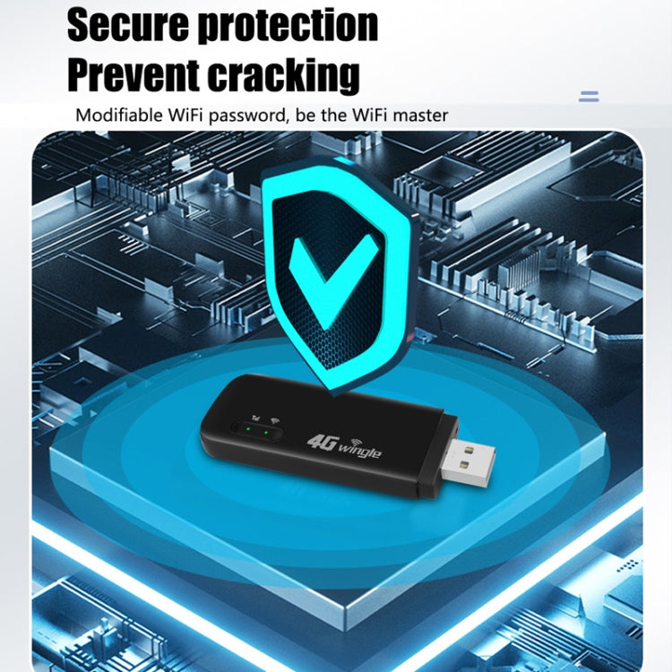 Eurasian Version U8-EU 4G WiFi Dongle USB Plug-In Router Mobile Hotspot