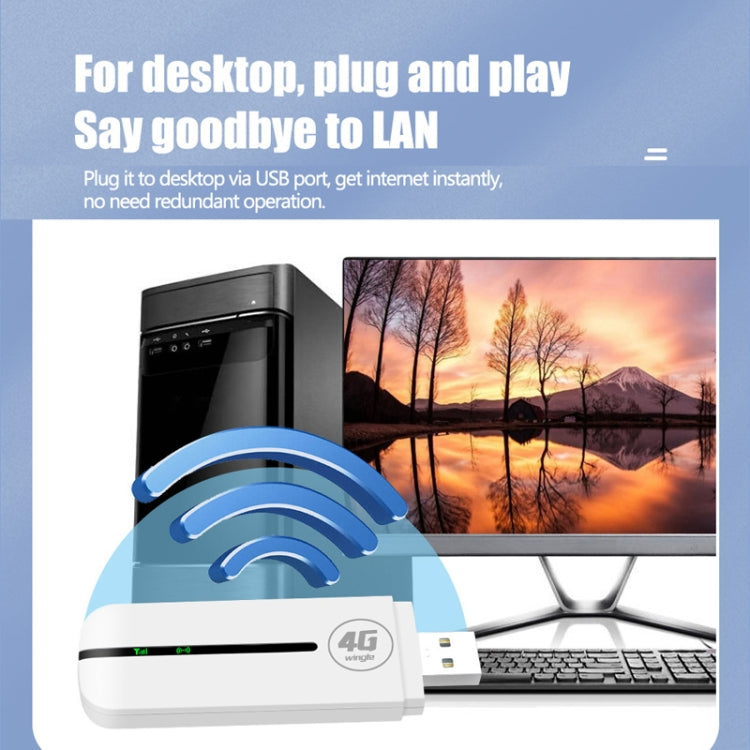 Eurasian Version U5-EU 4G WiFi Dongle USB Plug-In Router Mobile Hotspot