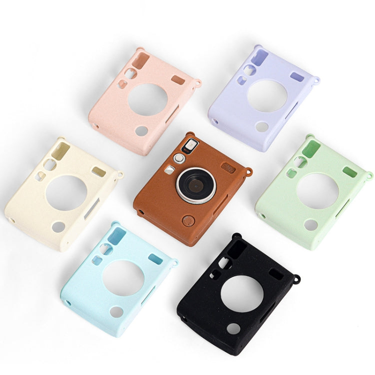 For Fujifilm Instax Mini EVO Wear-Resistant Soft Shell Protective Case, Color: Beige