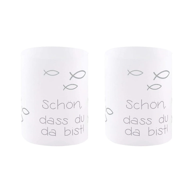 2pcs Communion Party German Candle Lamp Shade Decoration, Style: E