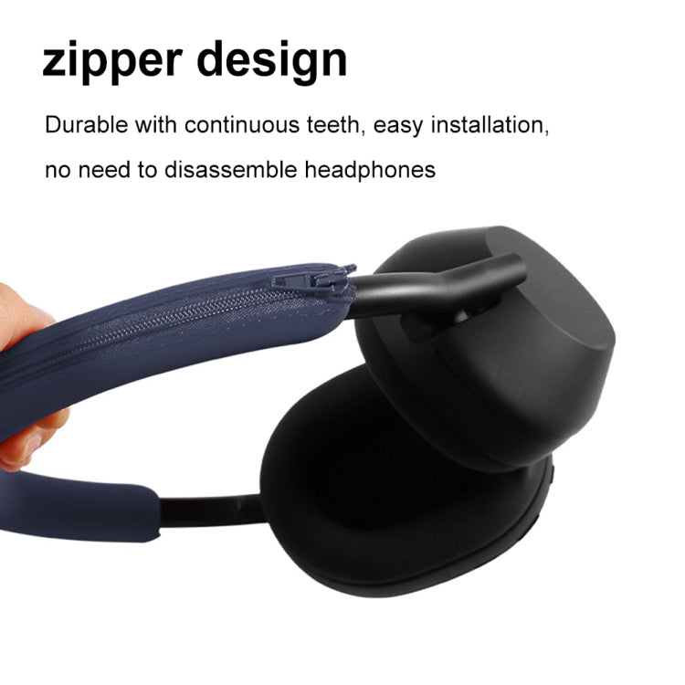 For Sony WH-1000XM5 Bluetooth Headset + Headband + Earmuff Protective Cover