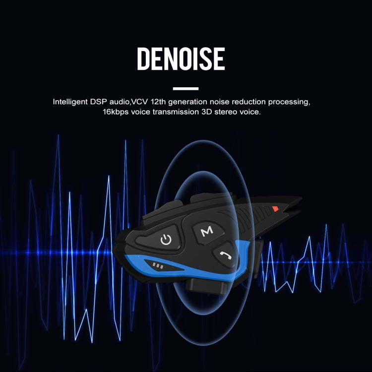 Bluetooth 5.1 Multi-Person Intercom Cycling Gelmet Bluetooth Headset