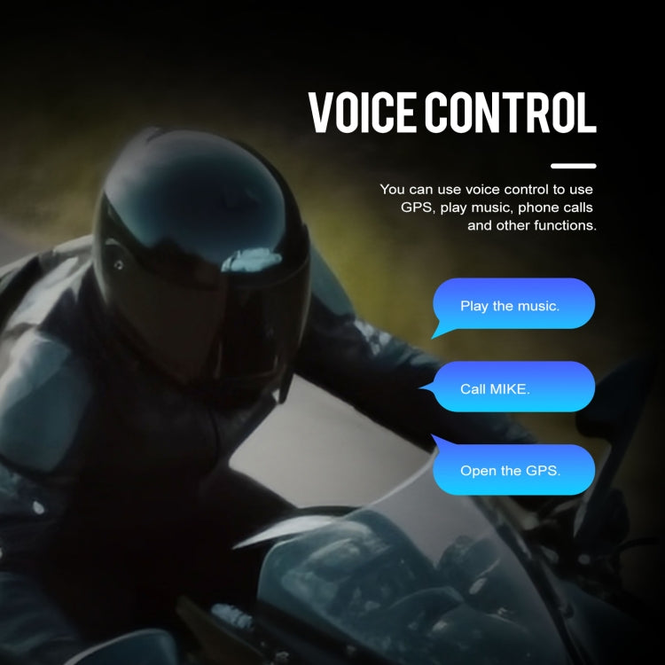 Bluetooth 5.1 Multi-Person Intercom Cycling Gelmet Bluetooth Headset