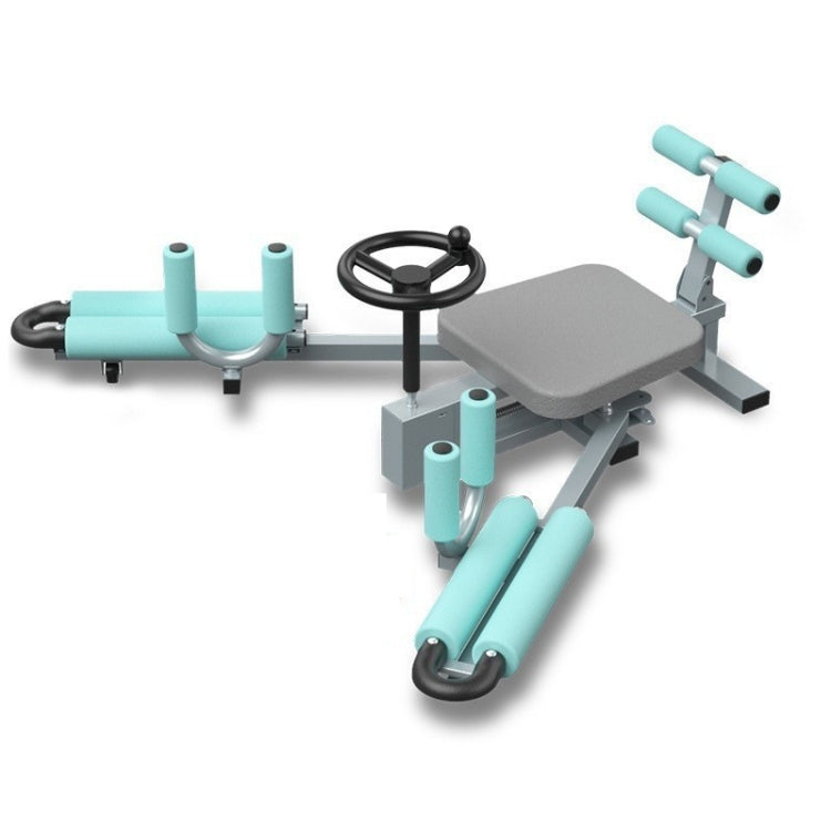 Leg Opening Machine Hip Joints Stretching Equipment - Cyan