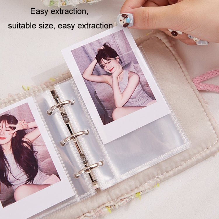 20 Loose-Leaf Storage Card Book Mini 3 Inch Photo Album