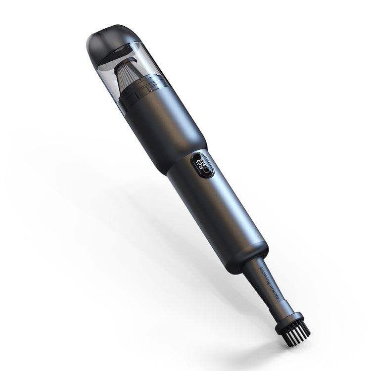 Multifunctional Suction Blowing Wireless Car Vacuum Cleaner Handheld High-Power Dust Blower - Black