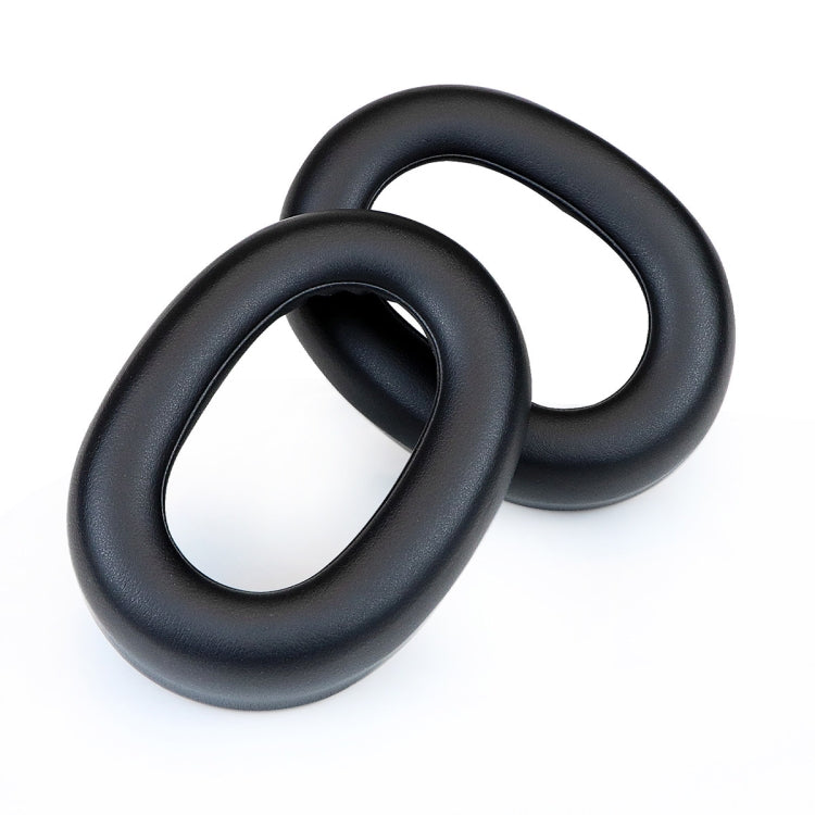 For Jabra Evolve2 85 2nd Generation 2pcs Headphone Sponge Cover - Black