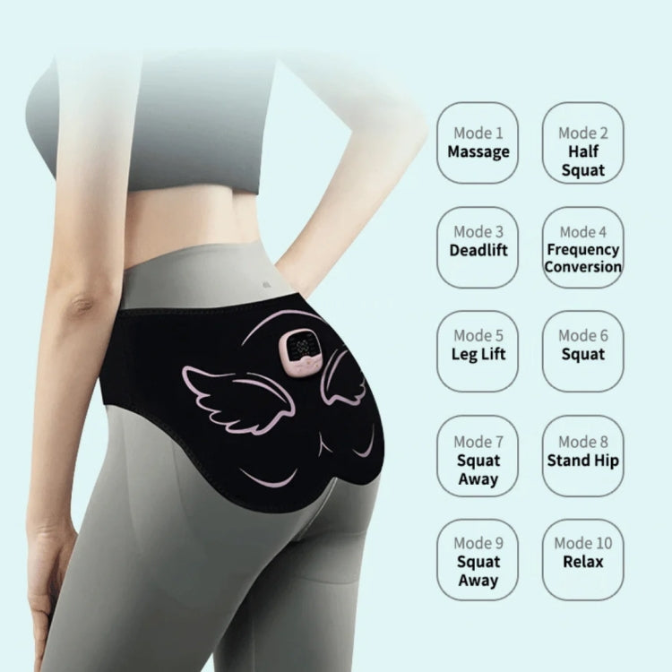 EMS Buttocks Beauty Instrument Buttocks Massage Patch With Remote Orange