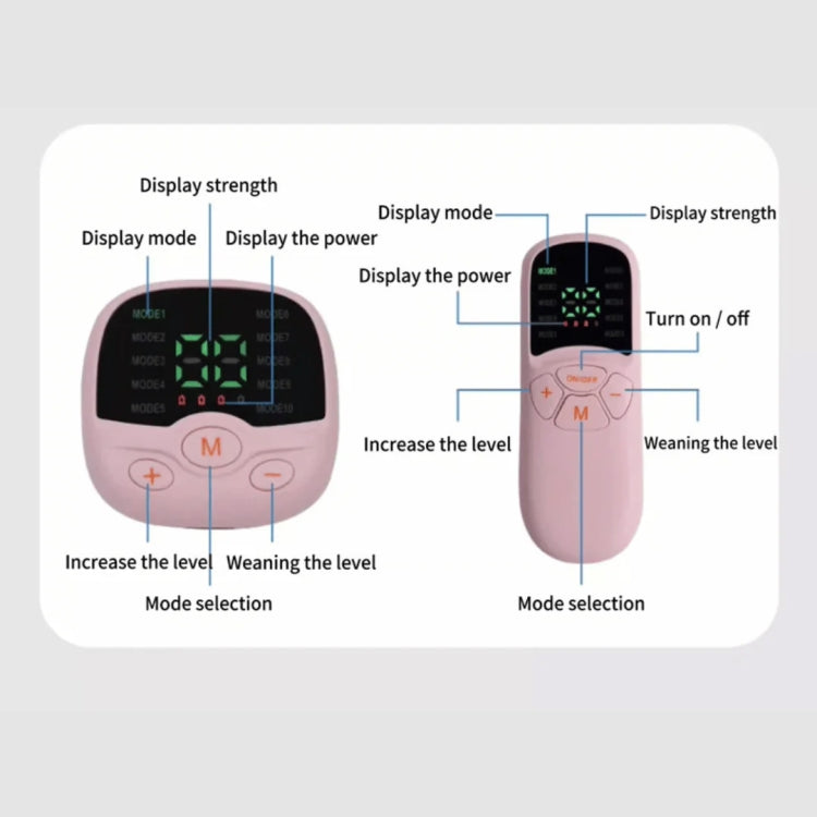 EMS Buttocks Beauty Instrument Buttocks Massage Patch Without Remote Control Orange