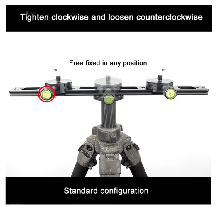 Double Camera Bracket Arca Swiss Quick Release Plate, Spec: PU360