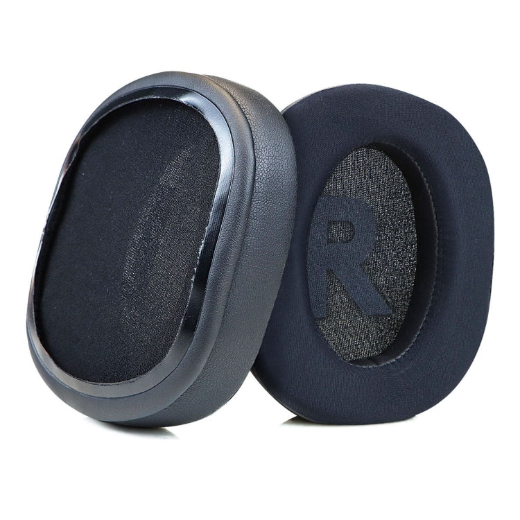 For Logitech G PRO X 2pcs Ice Feeling Gel Earmuffs Sponge Cover Earmuffs - Black