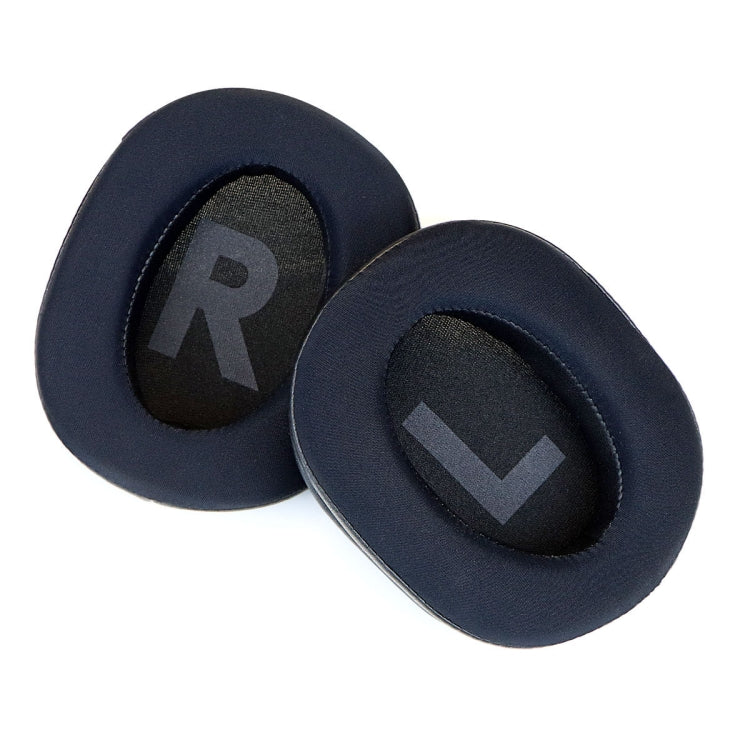 For Logitech G PRO X 2pcs Ice Feeling Gel Earmuffs Sponge Cover Earmuffs - Black