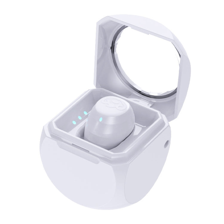 Q1 Mini Single Ear With Charging Compartment Wireless Invisible Stereo Bluetooth Earphone