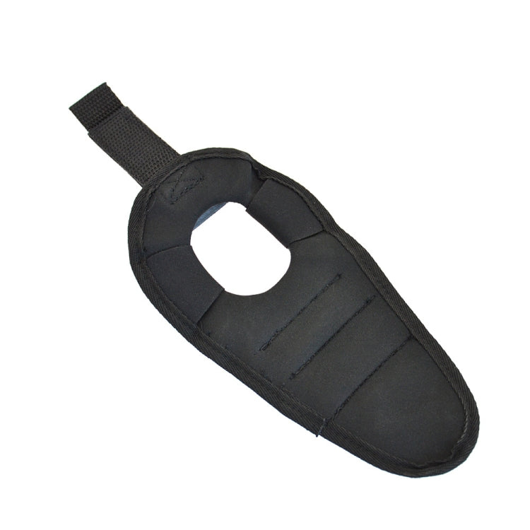 Outdoor Diving Flashlight Non-slip Fixed Wrist Glove - Black