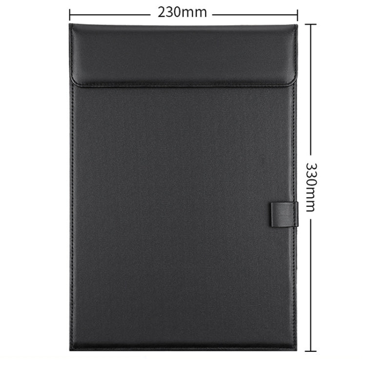 Leather A4 Meeting Clip Pad Business Office Document Clip Board Sticky Note Clip Writing Pad