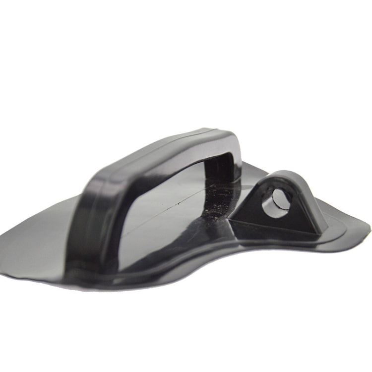 Triangular Safety Rope Traction Buckle Handle For Rubber Boat - Black