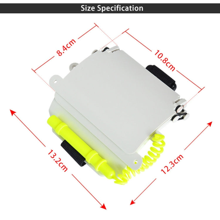 Wrist-mounted Diving Communication Recording Writing Board - S