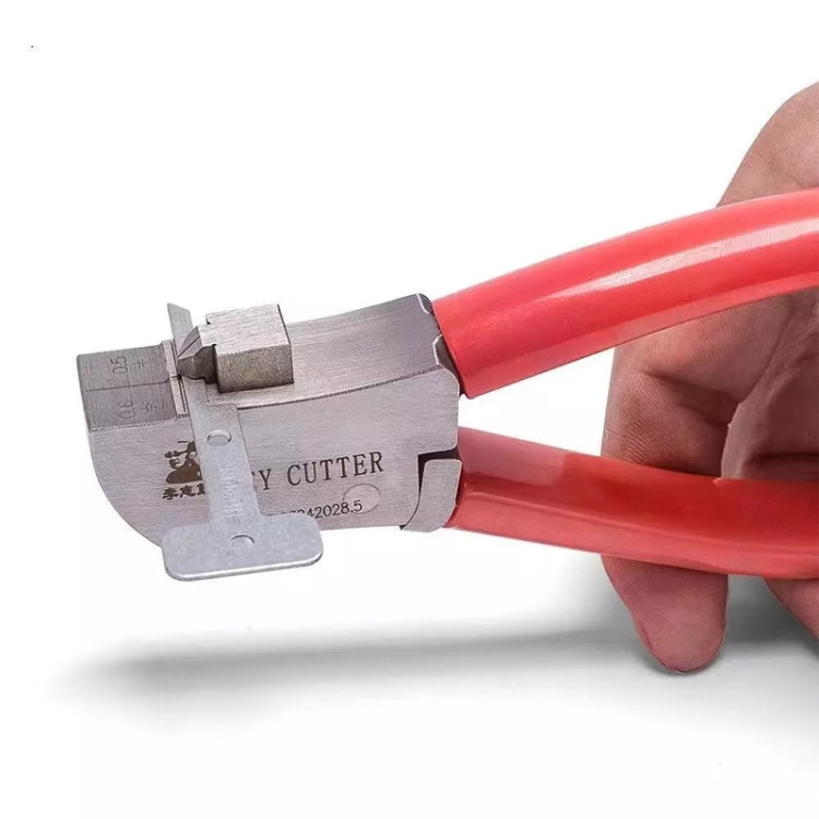 Lishi Trimming Clippers Stainless Steel Key Cutting And Slashing Pliers - Orange Red