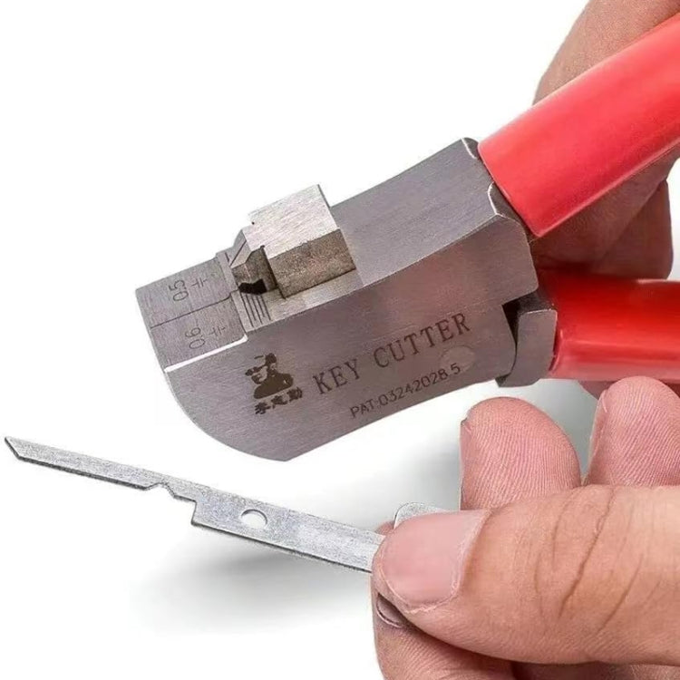 Lishi Trimming Clippers Stainless Steel Key Cutting And Slashing Pliers - Orange Red