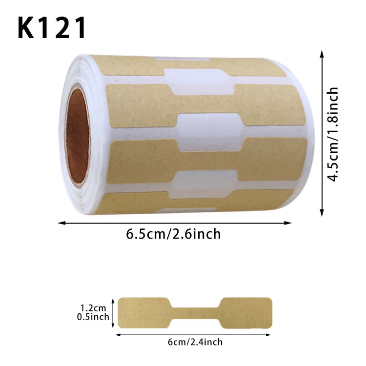 Jewelry Price Decoration Kraft Paper Handmade Stickers
