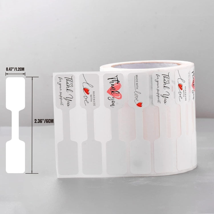 Jewelry Price Decorative Handmade Stickers - 500pcs /Roll